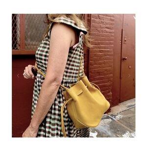 Marlow Goods Marzia Bucket Bag Yellow